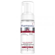 Zdjęcie produktu - Pharmaceris N PURI-CAPILIQMUSSE Delikatna pianka wzmacniająca naczynka do mycia twarzy i oczu, 150 ml