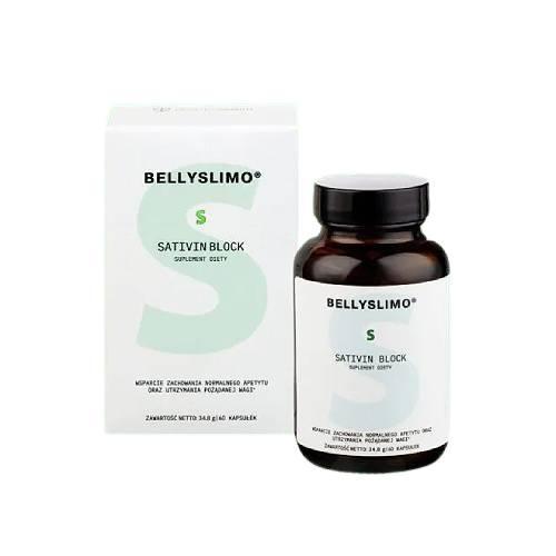 Zdjęcie produktu - Pharmaverum Bellyslimo Sativin Block, 60 kaps.