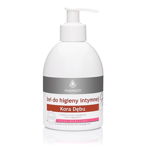 Zdjęcie produktu - PHARMEDIS Żel do higieny intymnej Kora Dębu, 300ml