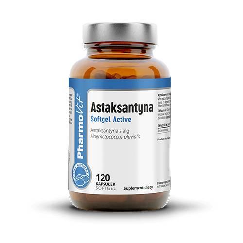 Zdjęcie produktu - PharmoVit Astaksantyna Softgel Active, 120 kaps.