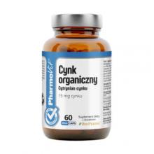 Zdjęcie produktu - PHARMOVIT Cynk organiczny Cytrynian cynku 15mg, 60 kapsułek