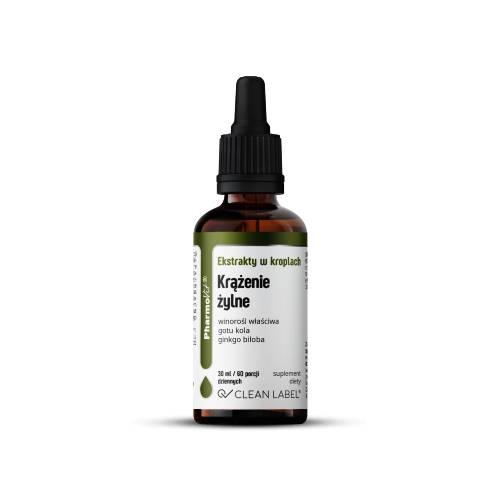 Zdjęcie produktu - Pharmovit Ekstrakty w kroplach Krążenie żylne, 30 ml