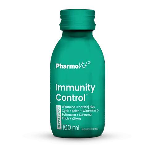 Zdjęcie produktu - PHARMOVIT Immunity Control Supples & Go shot, 100ml
