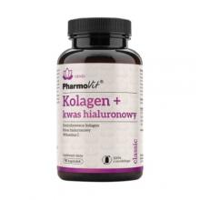 Zdjęcie produktu - PHARMOVIT Kolagen + kwas hialuronowy, 90 kapsułek