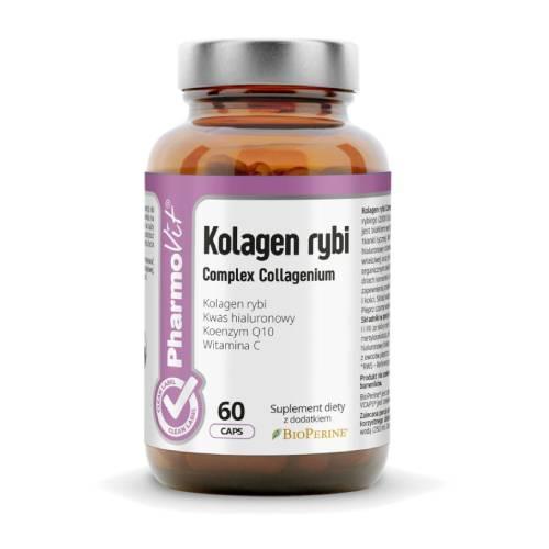 Zdjęcie produktu - PHARMOVIT Kolagen rybi Complex Collagenium, 60 kapsułek