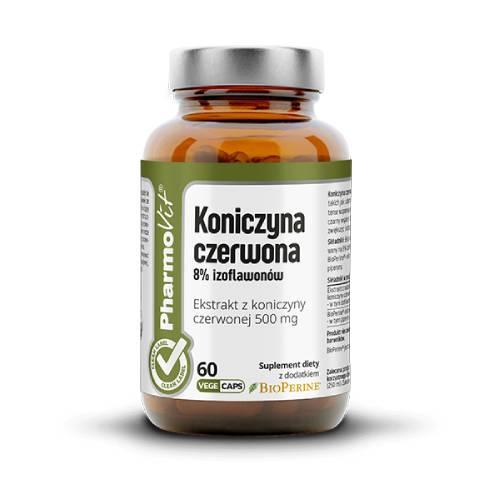 Zdjęcie produktu - PHARMOVIT Koniczyna Czerwona 8% Izoflawon&oacute;w, 60 kaps.