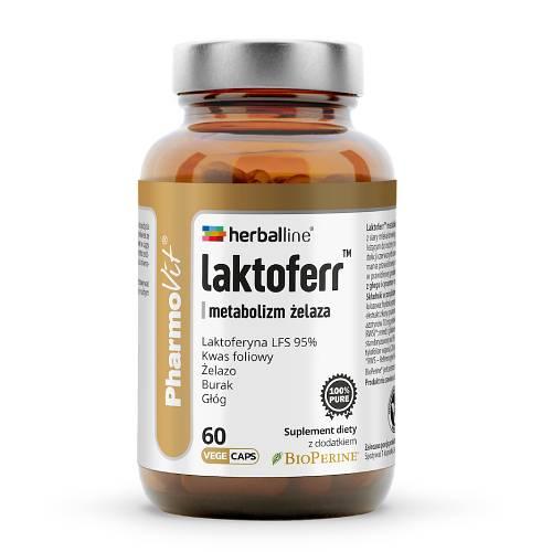 Zdjęcie produktu - Pharmovit Laktoferr metabolizm żelaza, 60 kaps.