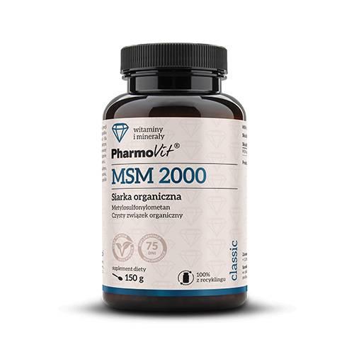 Zdjęcie produktu - PHARMOVIT MSM 2000 Siarka Organiczna, 150 g