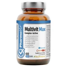 Zdjęcie produktu - PHARMOVIT Multivit Max Complex Active, 60 kapsułek
