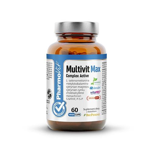 Zdjęcie produktu - PHARMOVIT Multivit Max Complex Active, 60 kapsułek