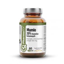 Zdjęcie produktu - PHARMOVIT - Mumio 20% kwas&oacute;w fulwowych, 60 kapsułek