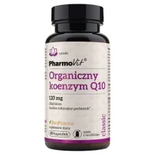 Zdjęcie produktu - PHARMOVIT Organiczny koenzym Q10 120 mg, 60 kaps.