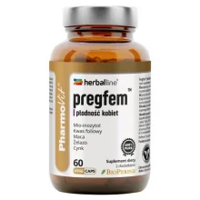 Zdjęcie produktu - Pharmovit Pregfem Płodność kobiet, 60 kaps.