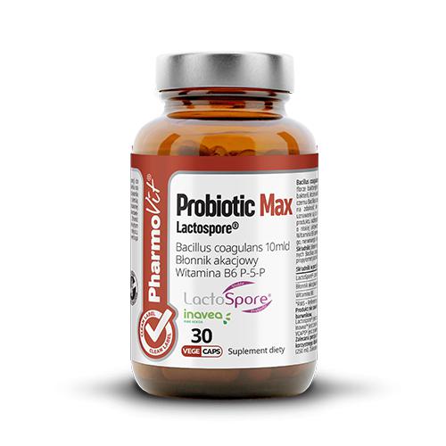 Zdjęcie produktu - PharmoVit Probiotic Max Lactospore, 30 caps.