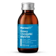Zdjęcie produktu - PHARMOVIT Stawy Chrząstki Mięśnie Supples & Go shot, 100ml