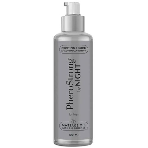 Zdjęcie produktu - PheroStrong by Night For Men olejek do masażu z feromonami, 100ml