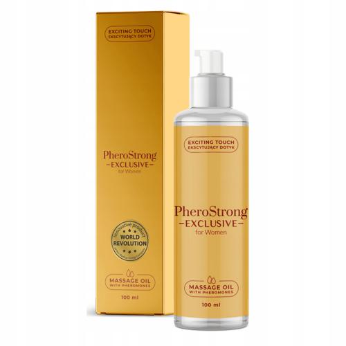 Zdjęcie produktu - PheroStrong Exclusive For Women Olejek do masażu z feromonami, 100ml