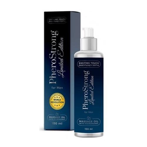 Zdjęcie produktu - PheroStrong Limited Edition for Men Massage Oil with Pheromones, 100ml