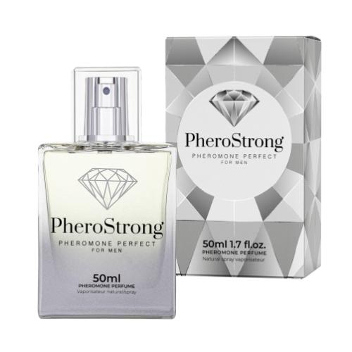 Zdjęcie produktu - PheroStrong Perfect Pheromone Perfume For Men perfumy z feromonami dla mężczyzn, 50ml