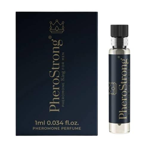 Zdjęcie produktu - PheroStrong Pheromone King for Men Perfumy z feromonami dla mężczyzn, 1 ml