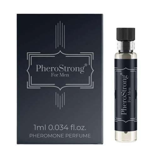 Zdjęcie produktu - PheroStrong Pheromone Perfume for Men Perfumy z feromonami dla mężczyzn, 1 ml