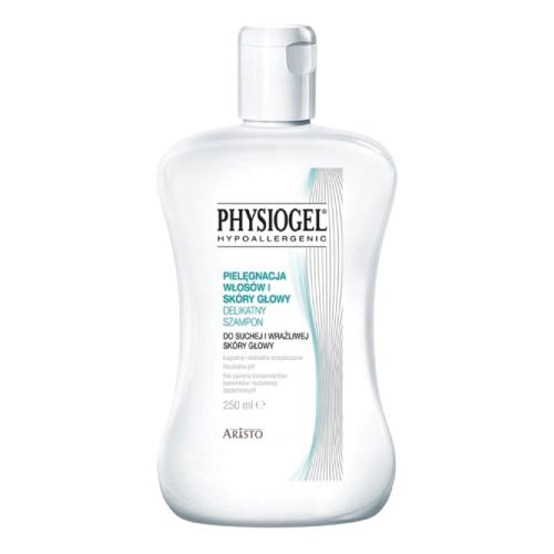 Zdjęcie produktu - PHYSIOGEL Delikatny szampon do suchej i wrażliwej sk&oacute;ry głowy, 250ml