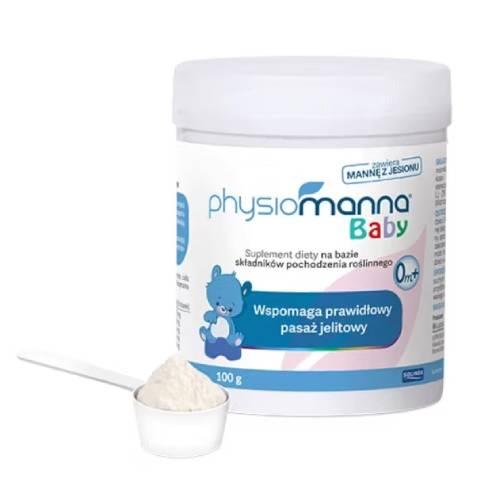 Zdjęcie produktu - Physiomanna Baby na zaparcie u dzieci, 100 g