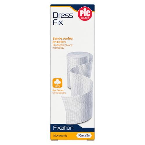 Zdjęcie produktu - PIC Dress Fix Bandaż obrębiony 10 cm x 5 m, 1 szt.