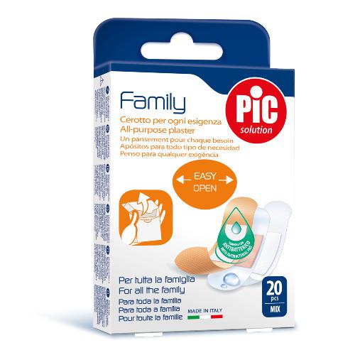 Zdjęcie produktu - PIC Family Plastry mix, 20szt.