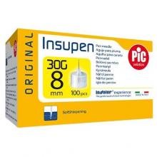 Zdjęcie produktu - PIC Insupen Igły do pen&oacute;w 30G 8mm, 100 sztuk