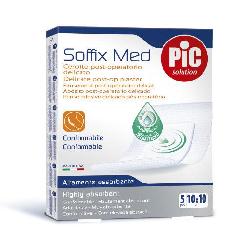 Zdjęcie produktu - PIC SoffixMed Plastry 10x10cm, 5szt.