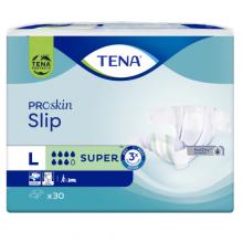 TENA Slip ProSkin Super L Pieluchomajtki dla dorosłych przy nietrzymaniu moczu, 30 szt.