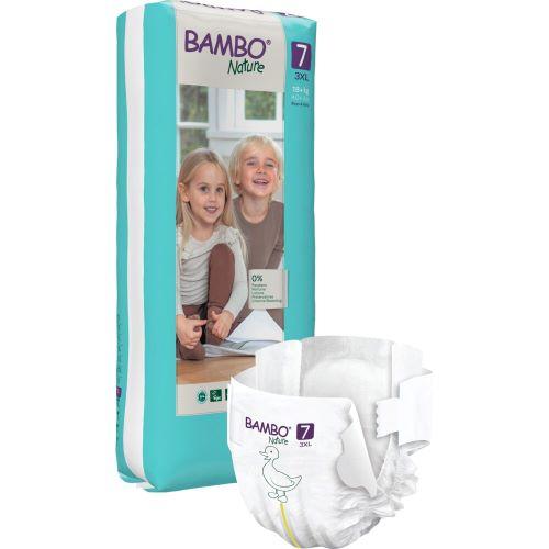 Zdjęcie produktu - Bambo Nature 7 (3XL 18+kg) Pieluszki, 40 szt.