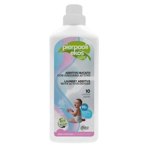 Zdjęcie produktu - PIERPAOLI EKOS Baby Dodatek do prania z aktywnym tlenem, 1 l