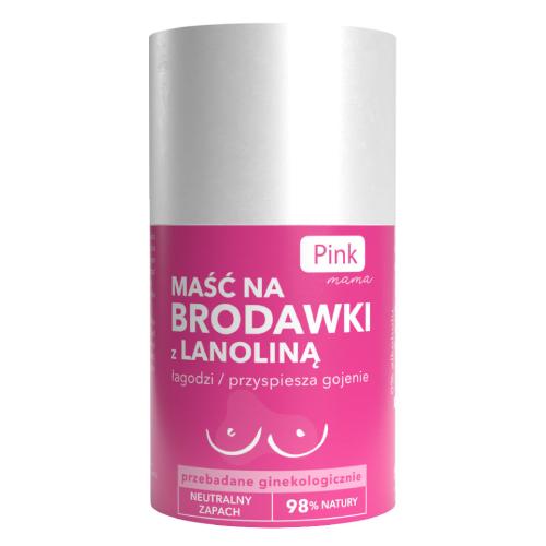 Zdjęcie produktu - Pink Mama Maść na brodawki z lanoliną, 50 ml