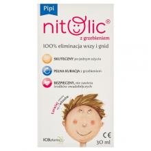 Zdjęcie produktu - Pipi Nitolic spray przeciw wszawicy (30ml + grzebień) ZESTAW