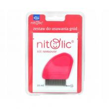 Zdjęcie produktu - Pipi Nitolic Zestaw do usuwania gnid (20 ml + grzebień) ZESTAW
