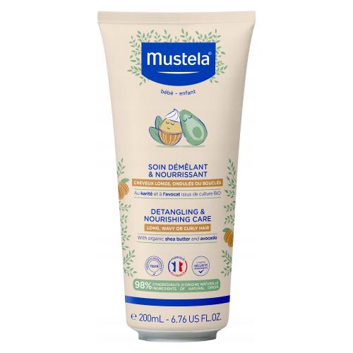 Zdjęcie produktu - Mustela Bebe Odżywka do włos&oacute;w dla dzieci ułatwiająca rozczesywanie, 200 ml