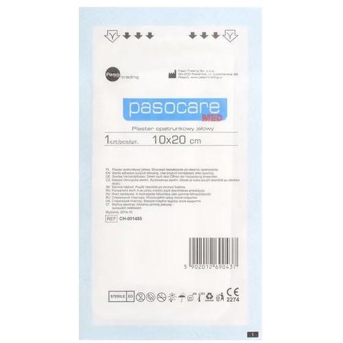 Zdjęcie produktu - Pasocare Med Plaster opatrunkowy jałowy 10cmx20cm, 1szt.