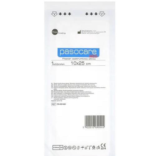 Zdjęcie produktu - Pasocare Med Plaster opatrunkowy jałowy 10cmx25cm, 1szt.
