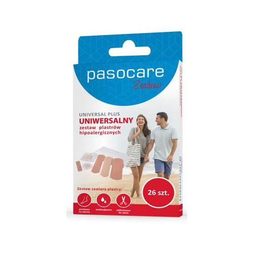 Zdjęcie produktu - Pasocare Zestaw plastr&oacute;w Uniwersalny Universal Plus, 26szt.