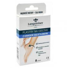 Zdjęcie produktu - Plastry na odciski z kwasem salicylowym - 8 sztuk