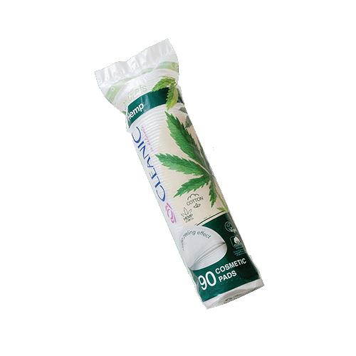 Zdjęcie produktu - CLEANIC NATURALS HEMP Płatki kosmetyczne, 90szt