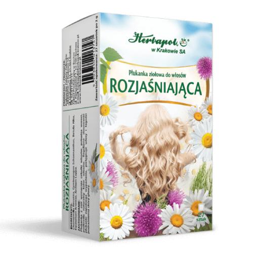 Zdjęcie produktu - Płukanka ziołowa do włos&oacute;w rozjaśniająca, 27 x 2 g
