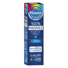Zdjęcie produktu - Plusssz 100% Magnez Forte + B-Complex, 20 tabletek musujących