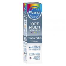 Zdjęcie produktu - Plusssz 100% Multiwitamina Mężczyzna Complex, 20 tabletek musujących 