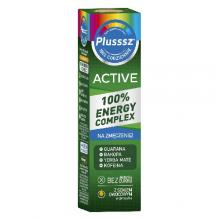 Plusssz Active 100% Energy Complex, 20 tabletek musujących