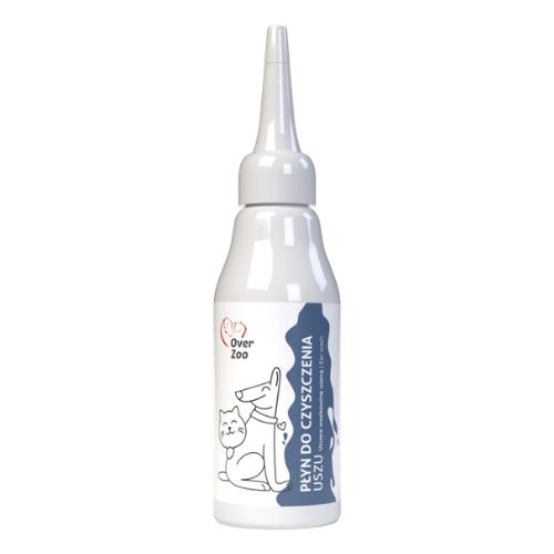 Zdjęcie produktu - Over Zoo Płyn do czyszczenia uszu dla ps&oacute;w i kot&oacute;w, 75 ml USZKODZONE/BRAK ORGINALNEGO KORKA