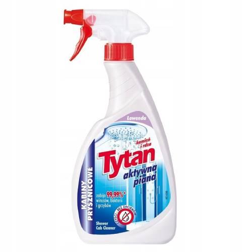Zdjęcie produktu - TYTAN Płyn do mycia i dezynfekcji kabin prysznicowych spray, 500ml