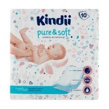 Zdjęcie produktu - Podkłady jednorazowe Kindii Pure& Soft, 10szt